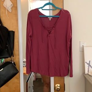 VS PINK long sleeve top